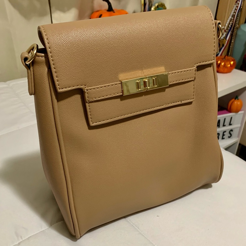 Vegan Leather Convertible Backpack
